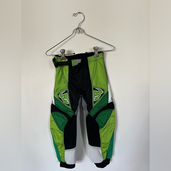 Thor MX  Motocross Pants Toddler 18 Kawasaki Green Racing MSC-30 - Picture 1 of 16